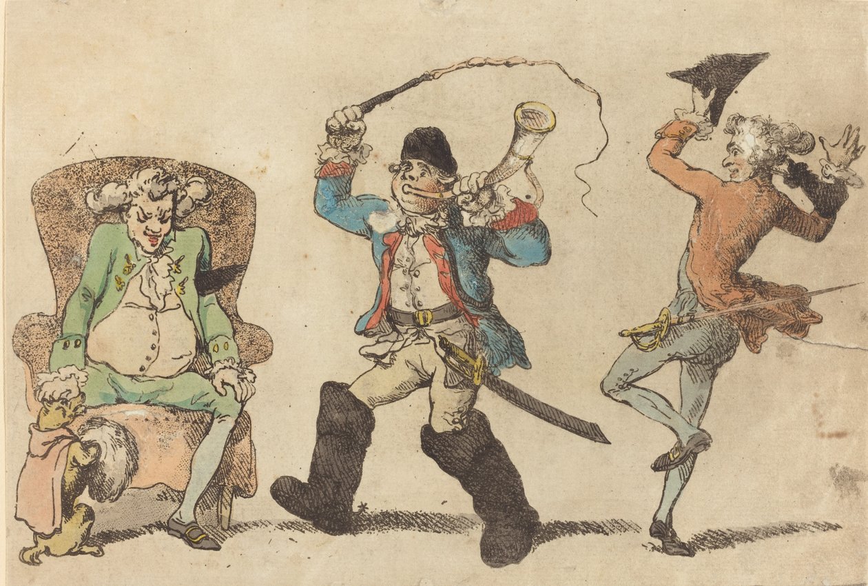 En fransman i november 1788. av Thomas Rowlandson