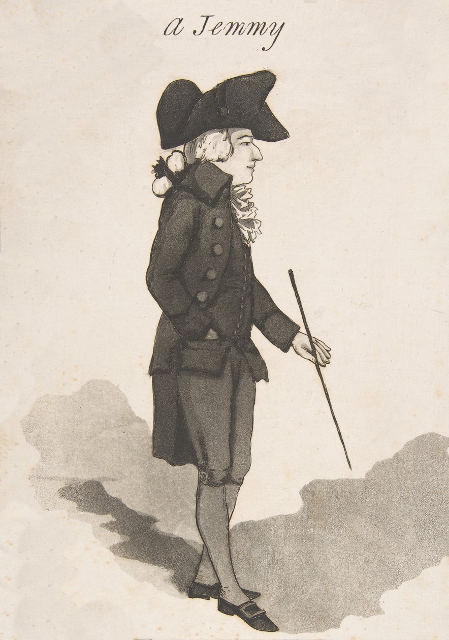 A Jemmy, 1 december 1790, 1 december 1790. av Thomas Rowlandson