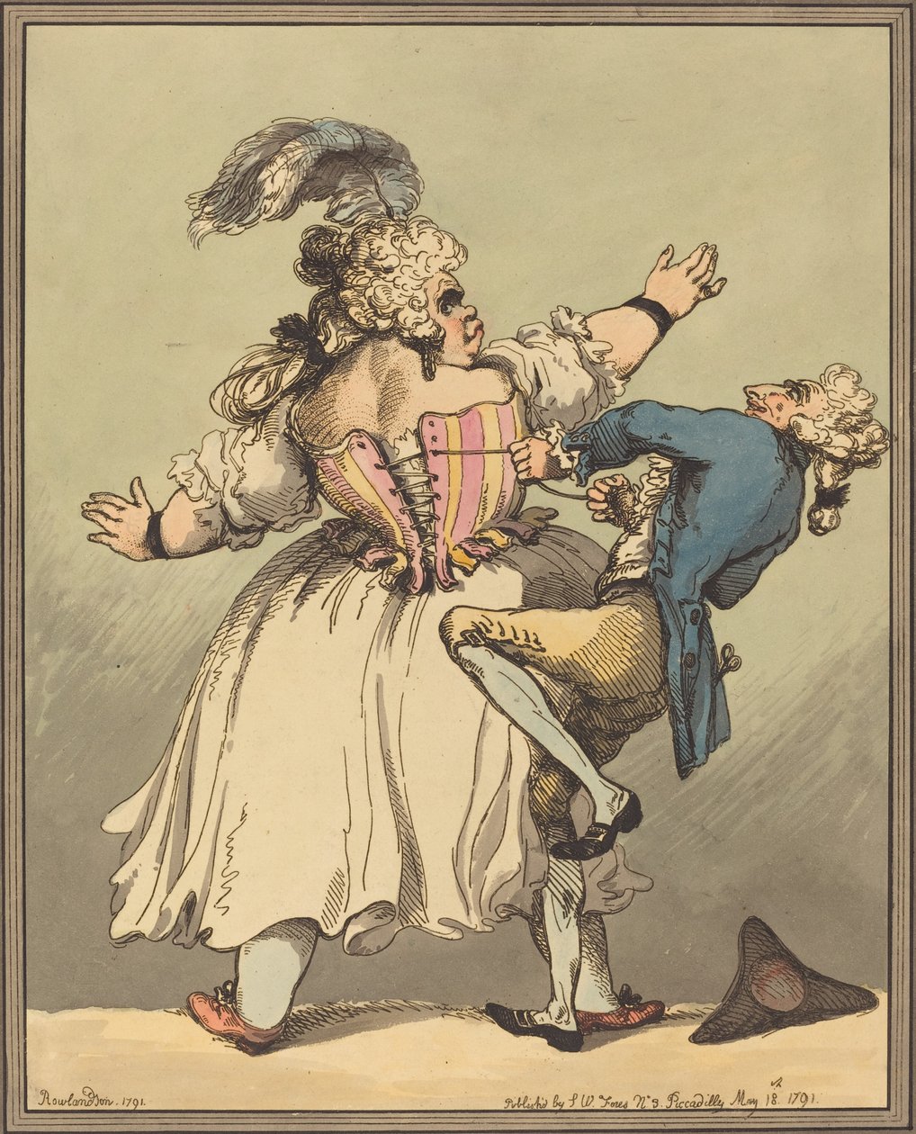 Lite stramare av Thomas Rowlandson