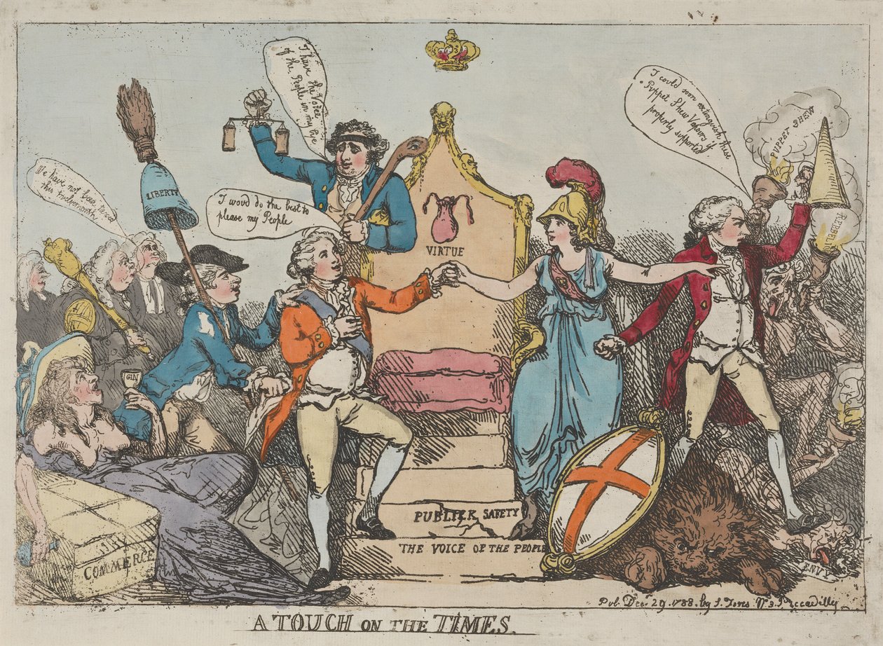 En aning av tidsandan av Thomas Rowlandson