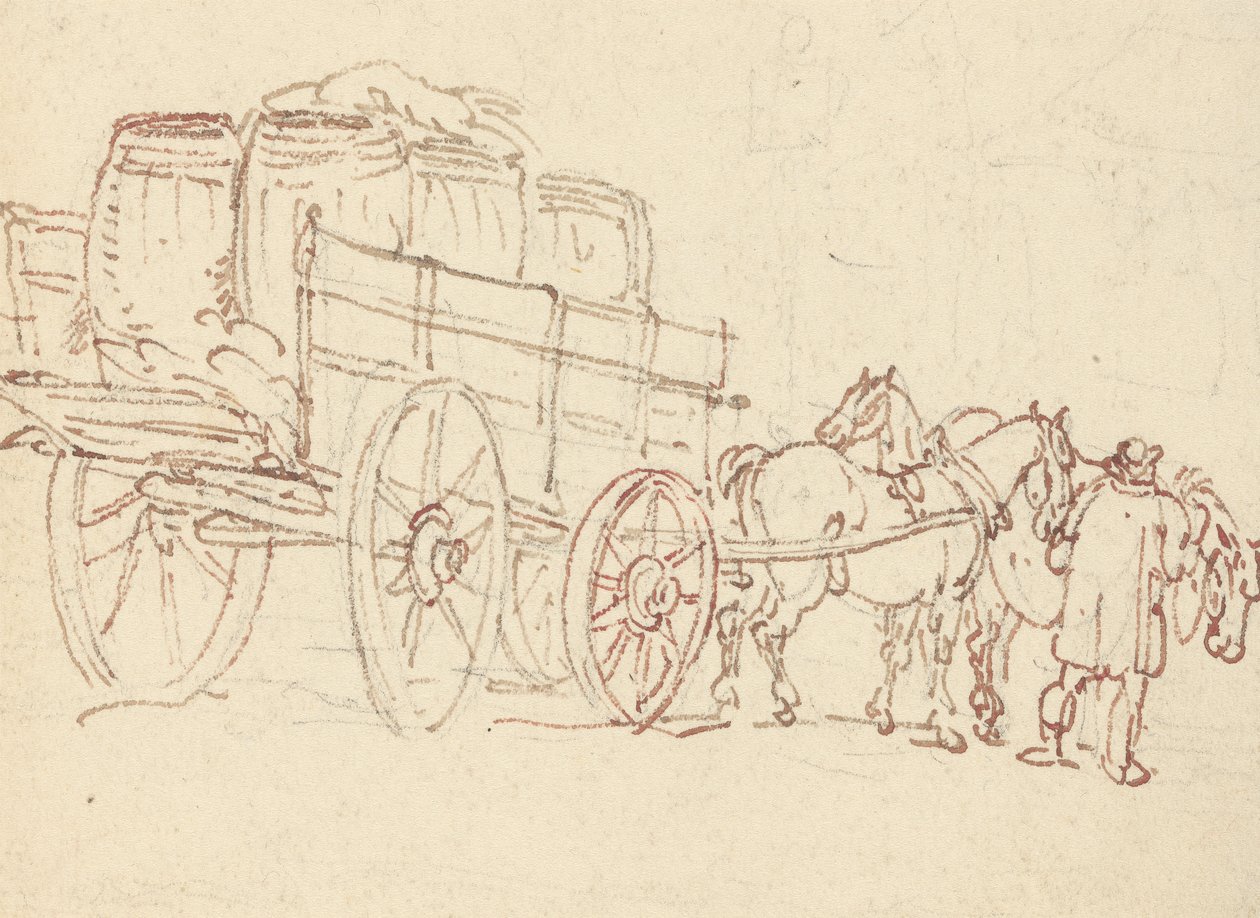 Albumritning av Thomas Rowlandson