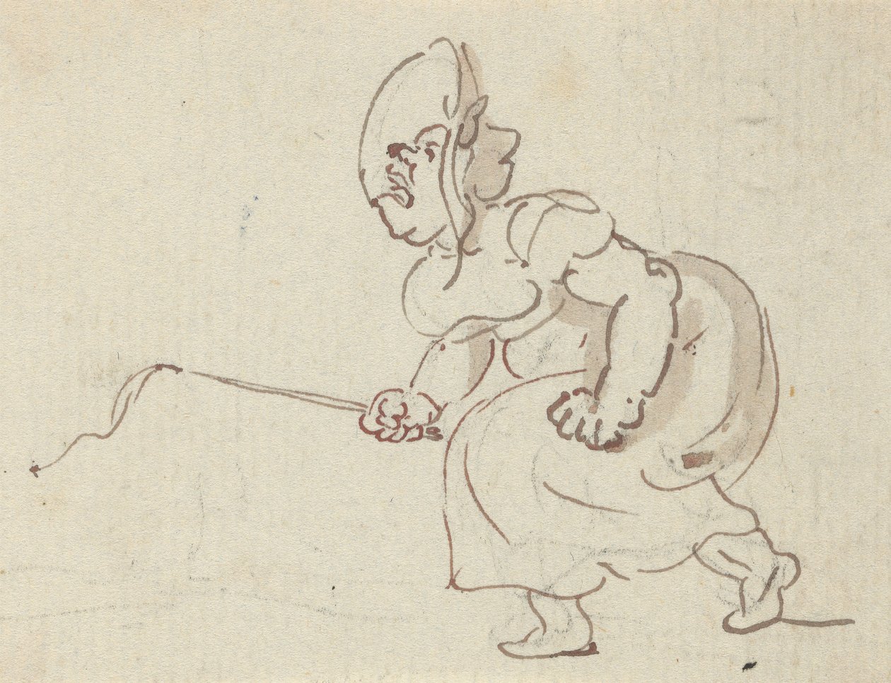 Albumteckning av Thomas Rowlandson