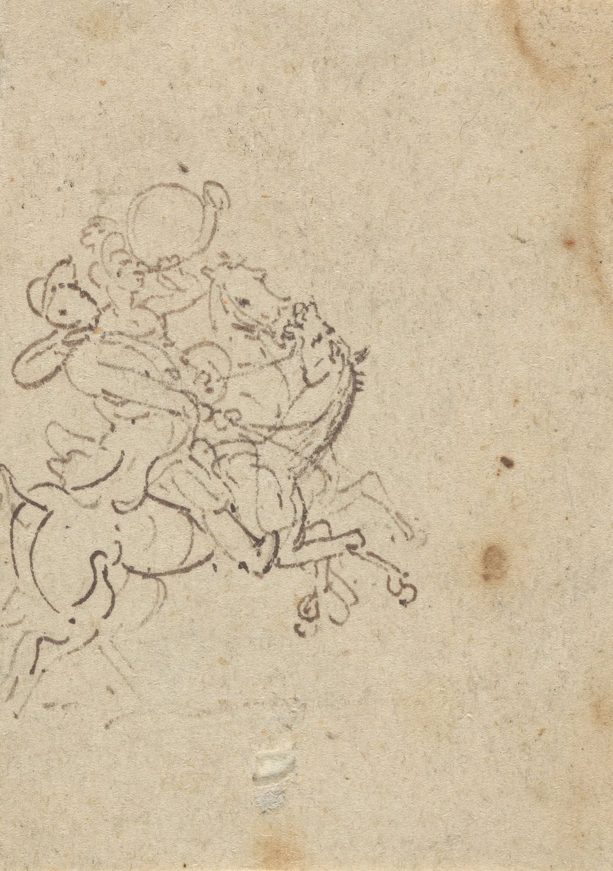 Albumteckning av Thomas Rowlandson
