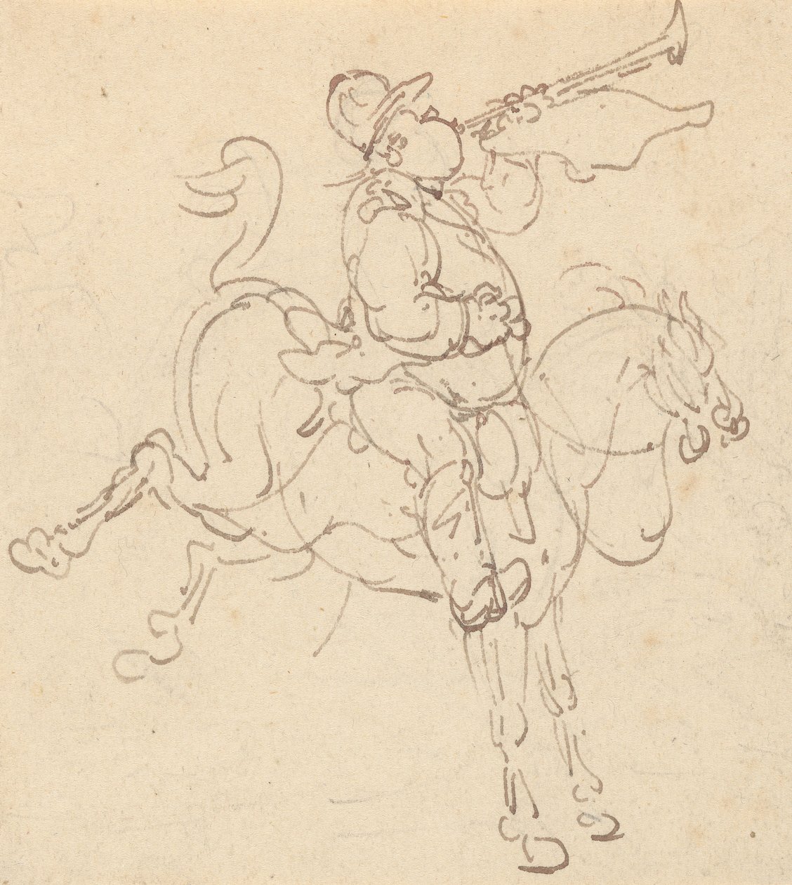 Albumteckning av Thomas Rowlandson