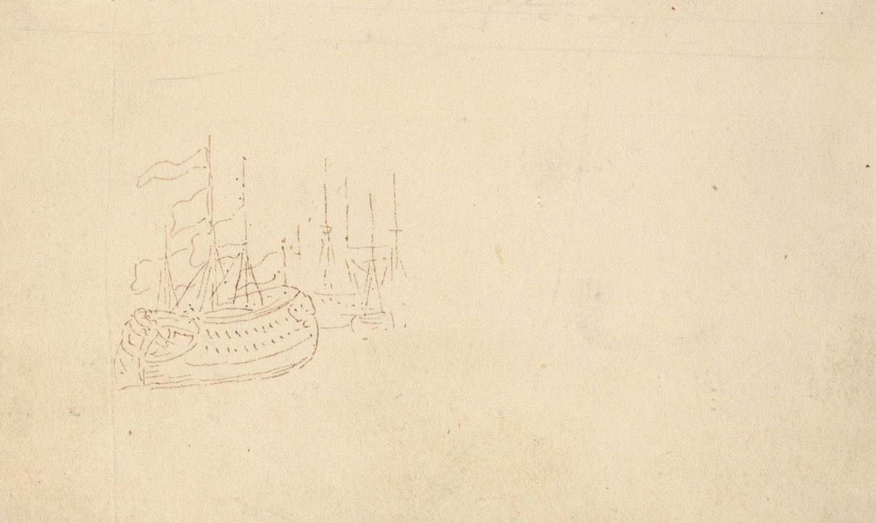 Albumteckning av Thomas Rowlandson