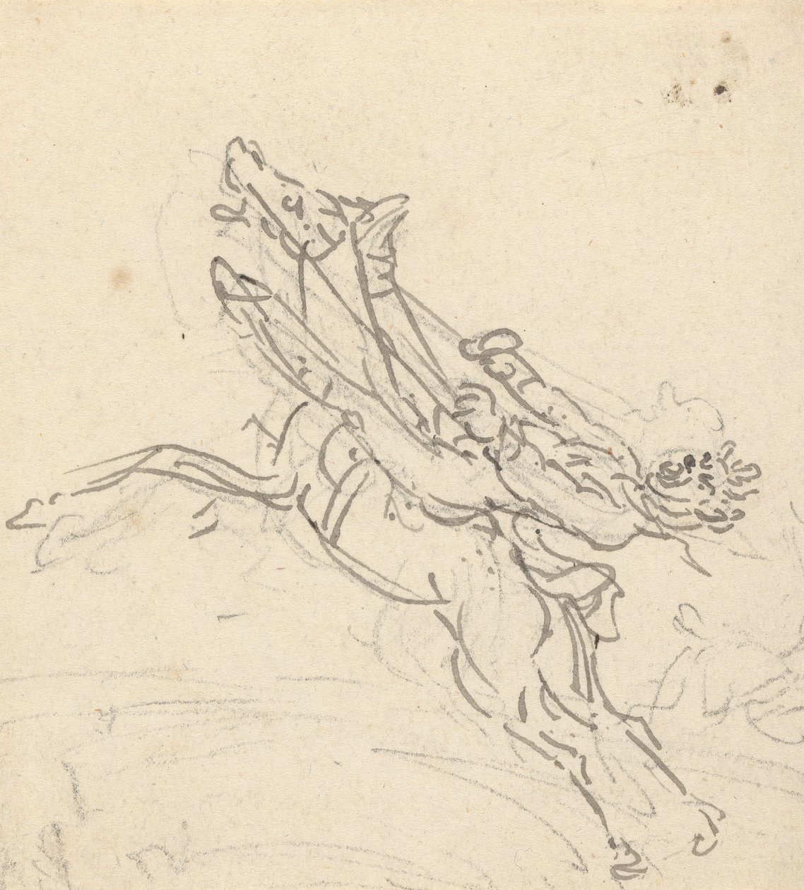 Albumteckning av Thomas Rowlandson