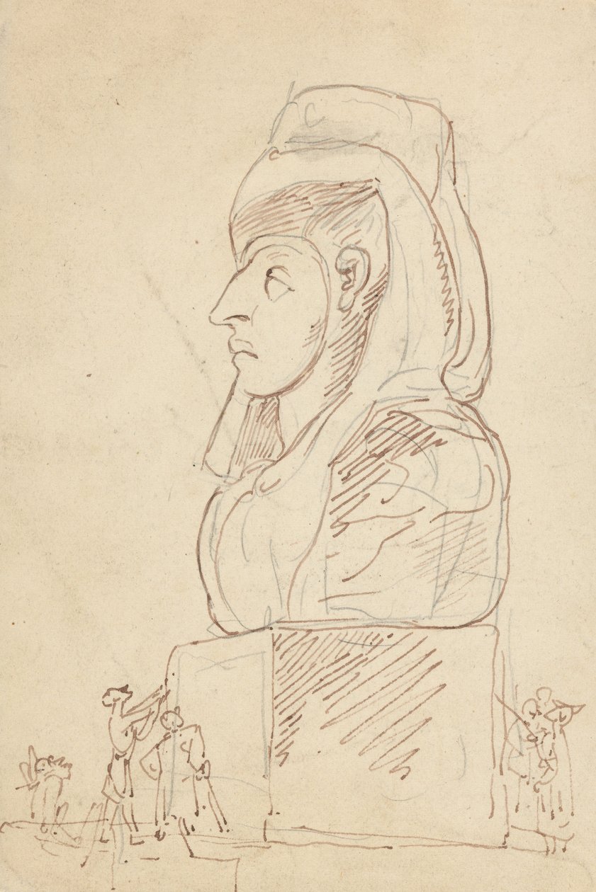 Albumteckning av Thomas Rowlandson