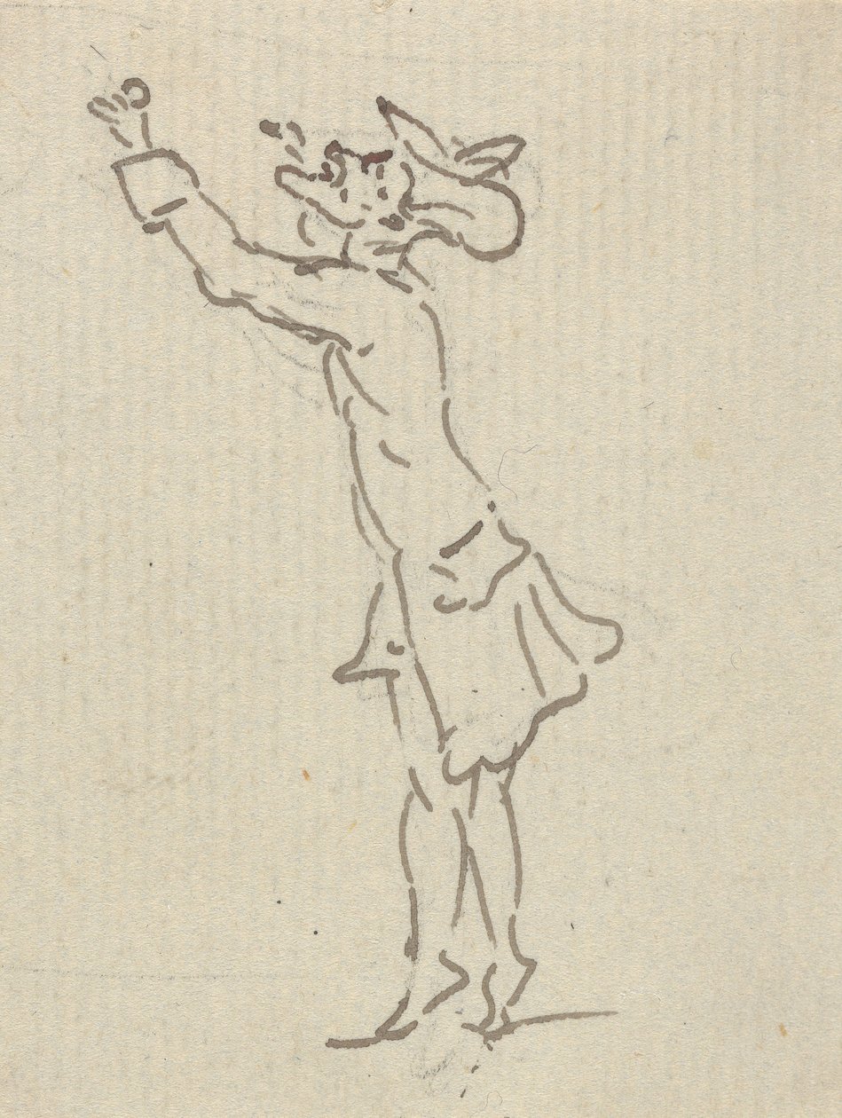 Albumteckning av Thomas Rowlandson