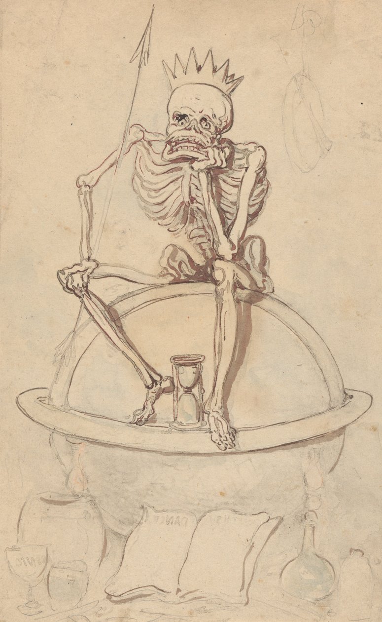 Albumteckning av Thomas Rowlandson