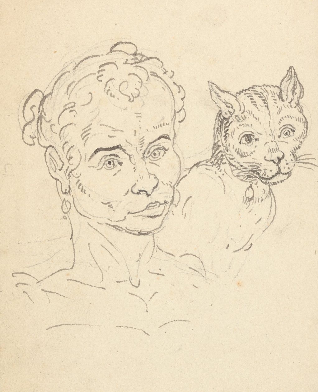 Albumteckning av Thomas Rowlandson