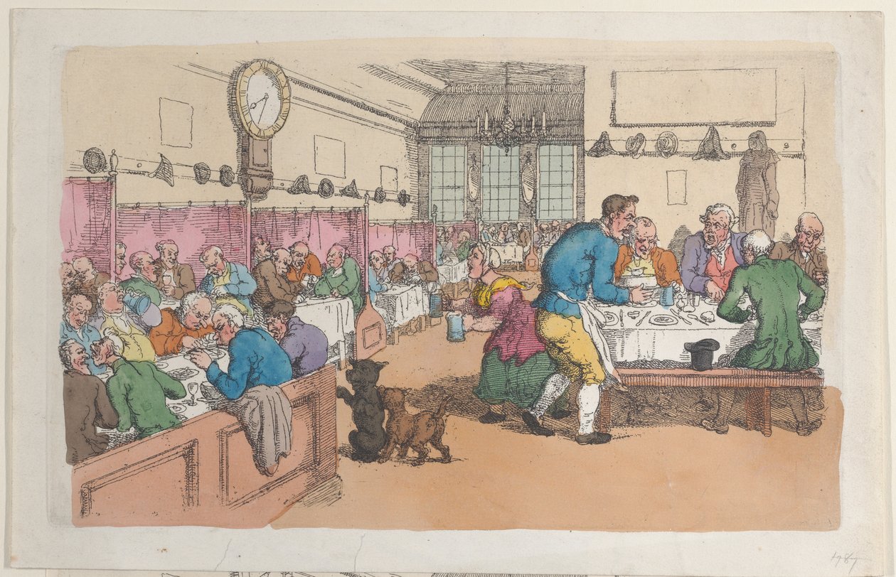 En restaurang av Thomas Rowlandson