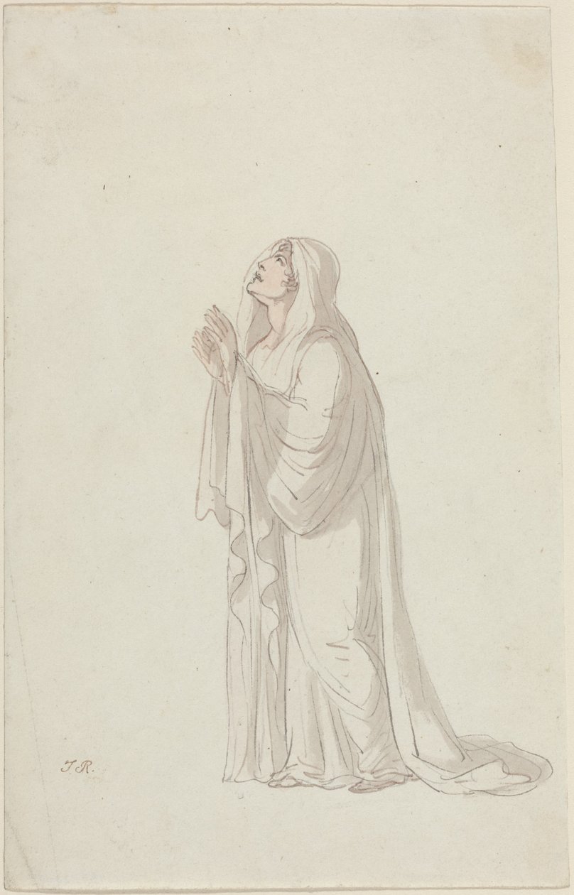 Antik figur av Thomas Rowlandson
