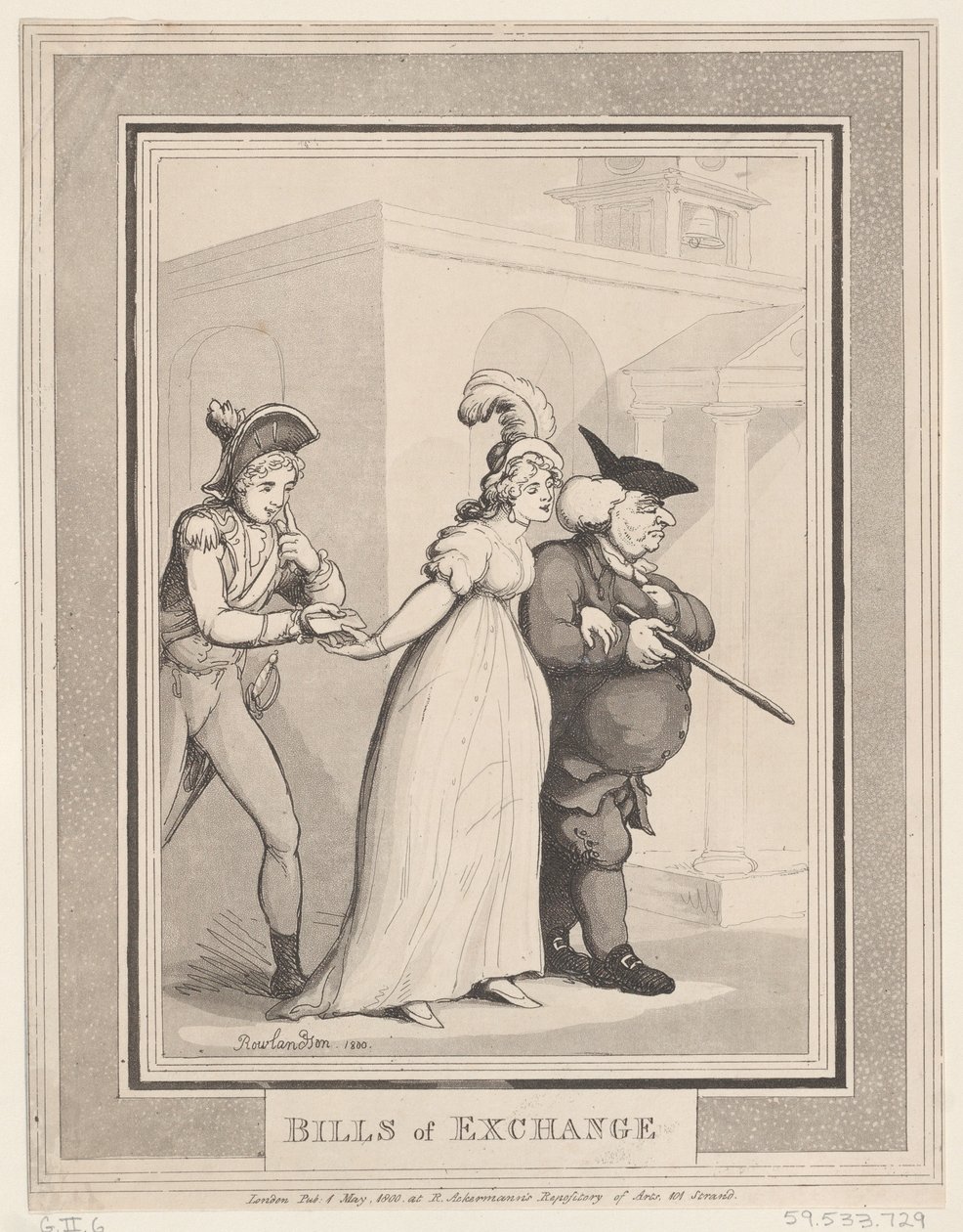 Växlar, 1 maj 1800., 1 maj 1800. av Thomas Rowlandson