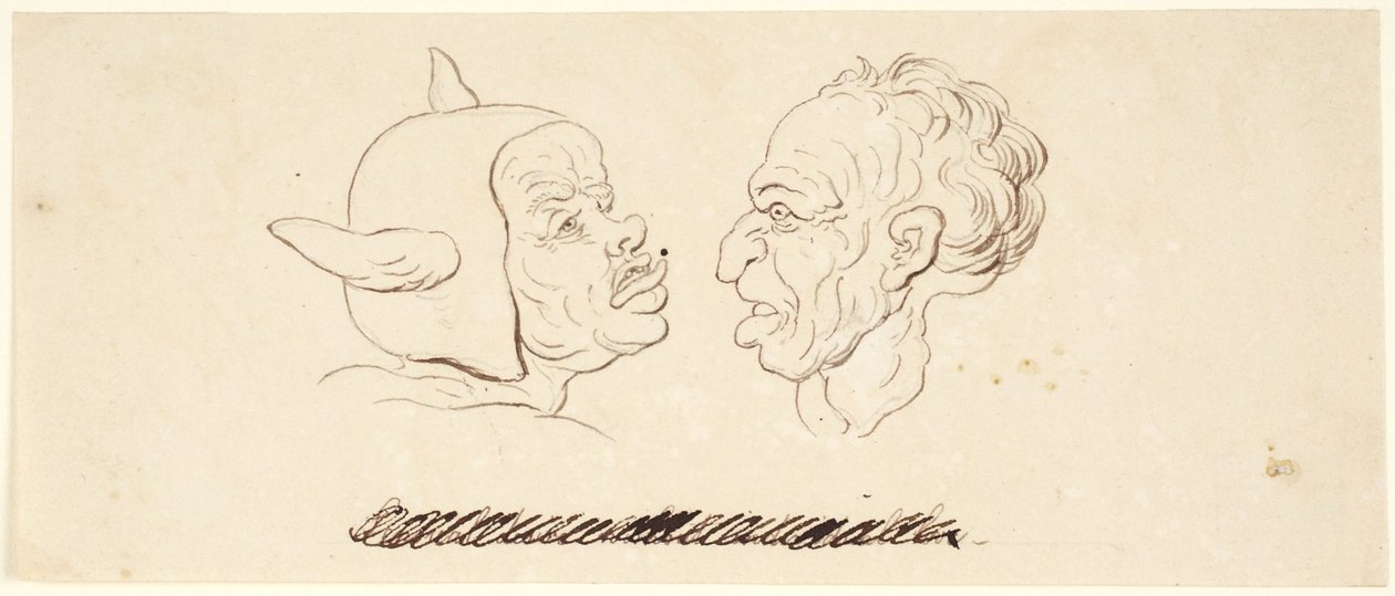 Karikatyrer: Sensuell åtrå av Thomas Rowlandson