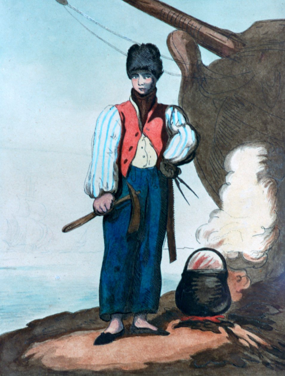 Snickare, 1799 av Thomas Rowlandson