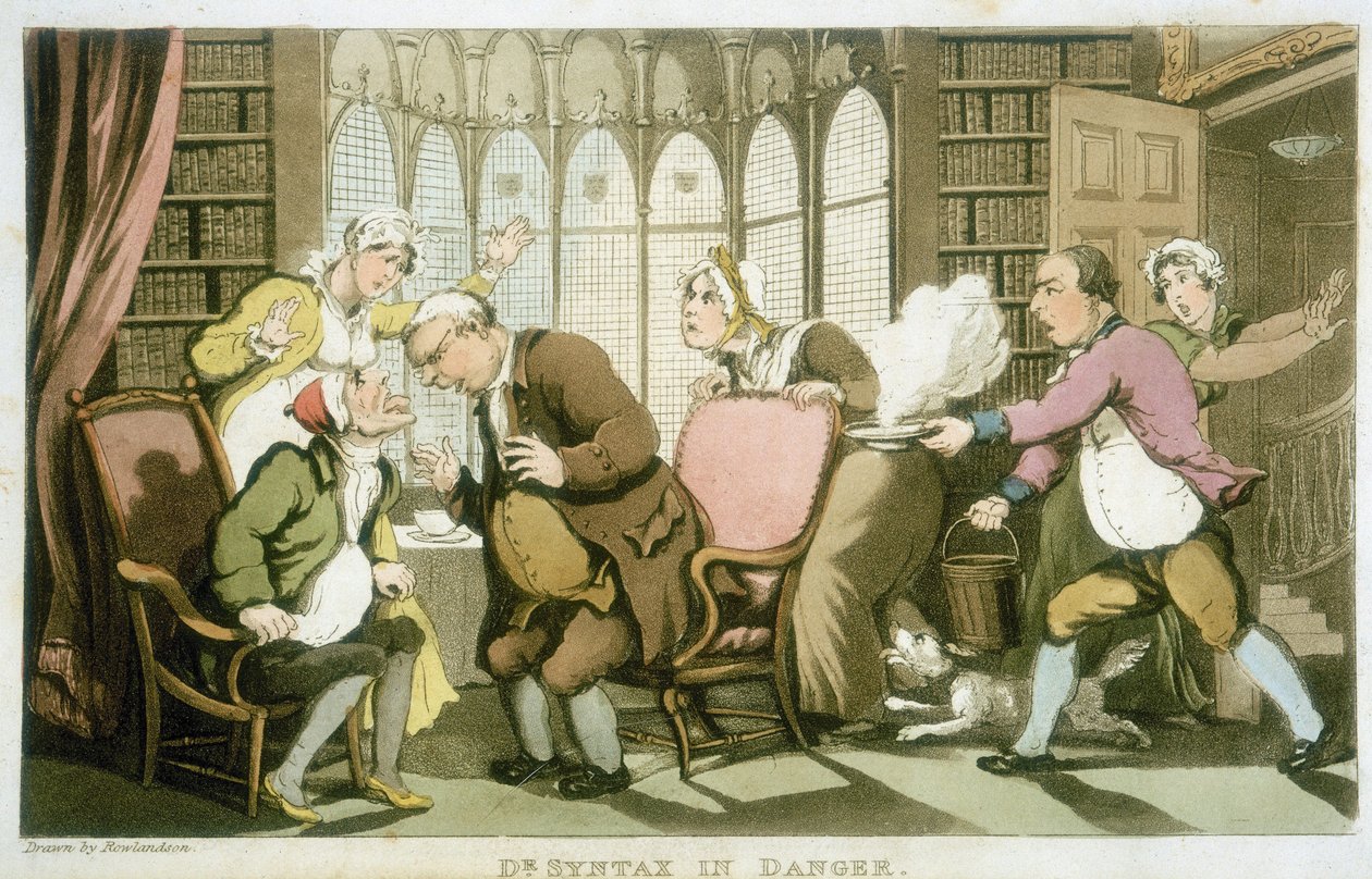 Dr Syntax i fara av Thomas Rowlandson