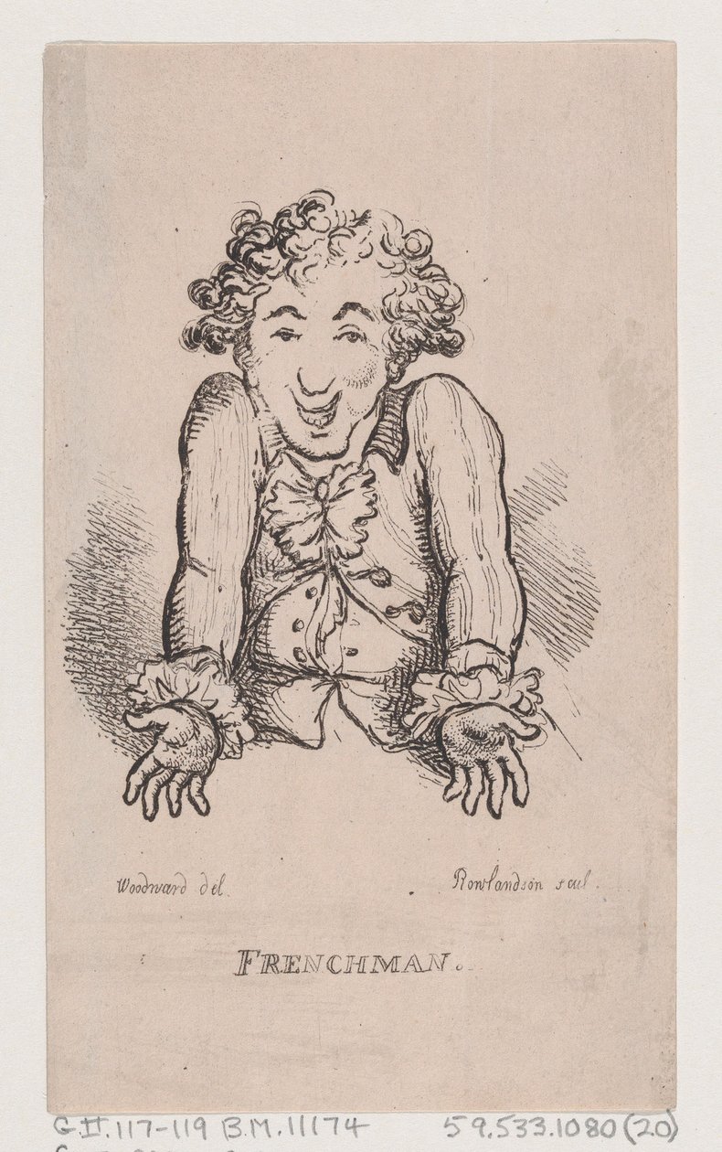 Fransman, april 1808., april 1808. av Thomas Rowlandson