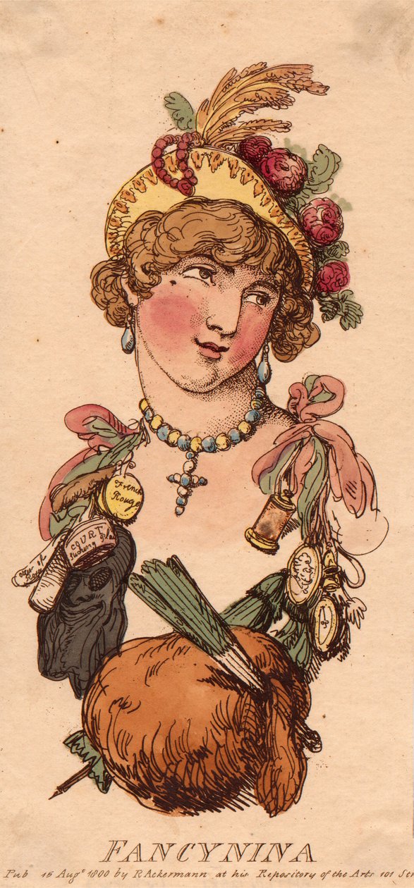 Rubriker: Fancynina av Thomas Rowlandson