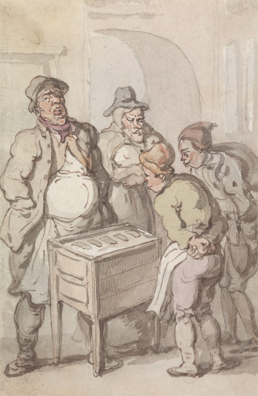 Starkt kryddat pepparkaka – helt starkt av Thomas Rowlandson