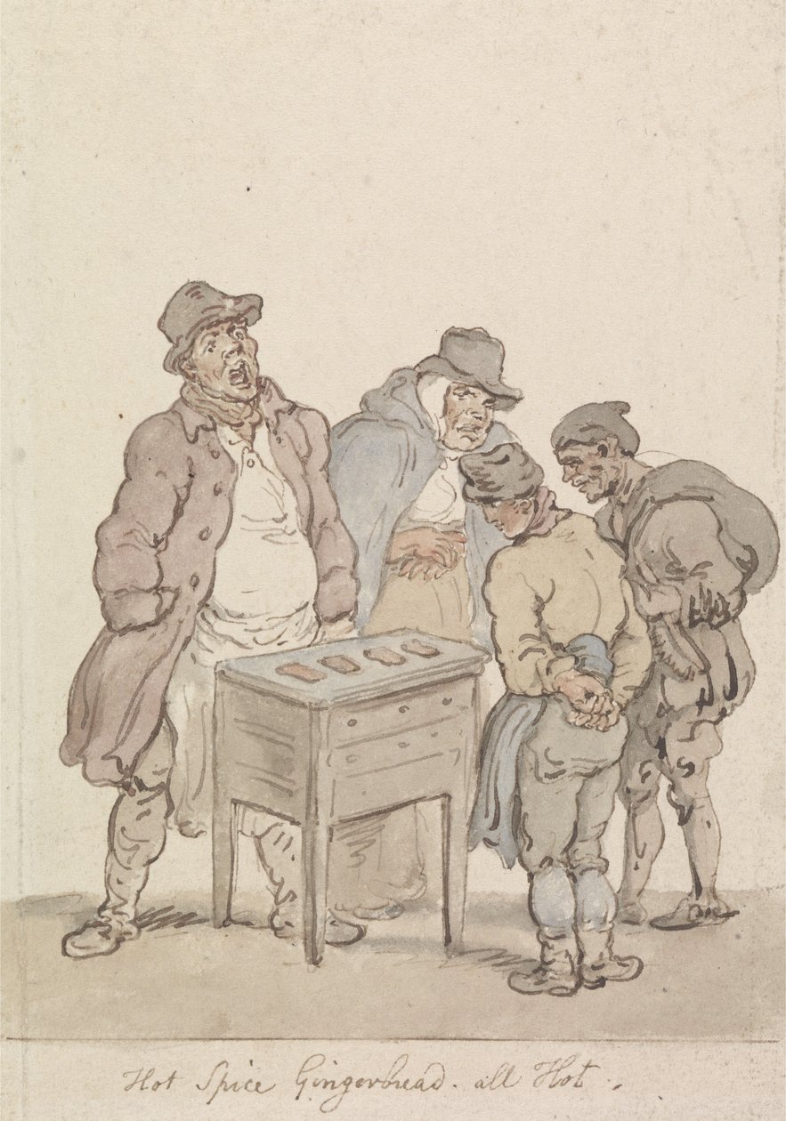 Starkt kryddat pepparkaka, helt starkt av Thomas Rowlandson