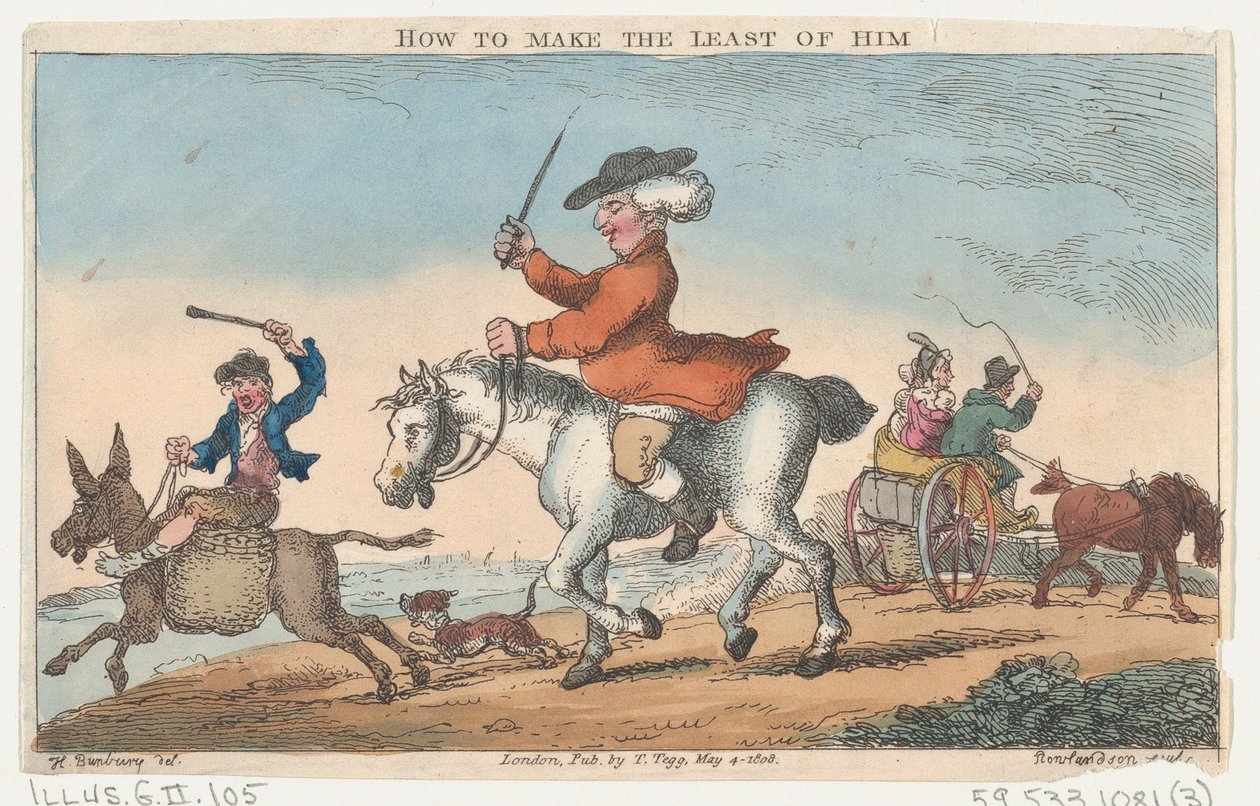 Hur man gör det minsta av honom, 4 maj 1808., 4 maj 1808. av Thomas Rowlandson