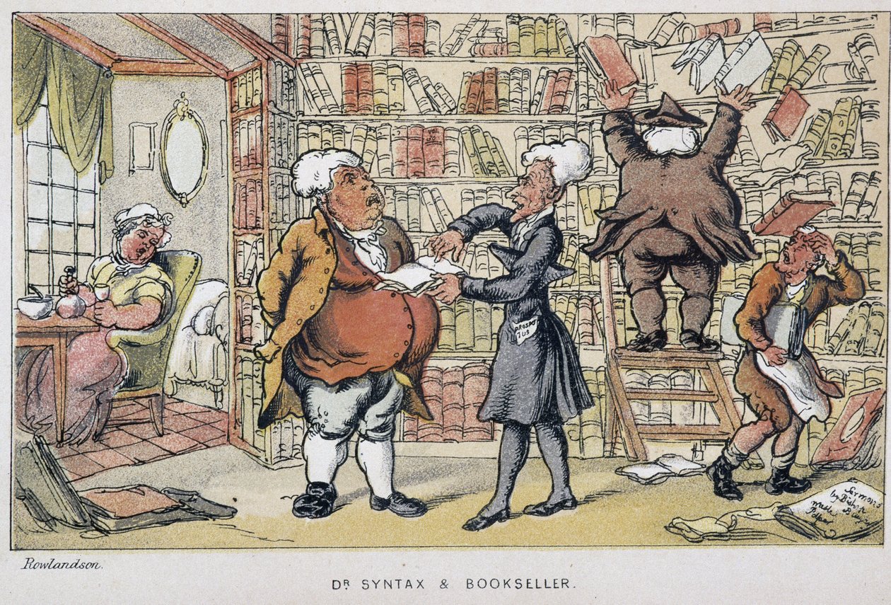 Le docteur et un marchand de livre - i "" Doctor Syntax