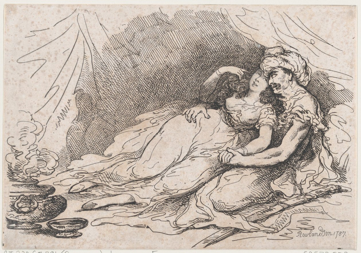 Kärlek i Östern av Thomas Rowlandson