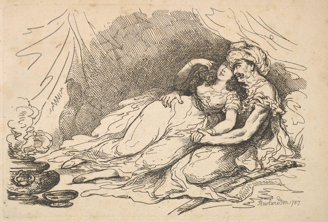 Kärlek i Östern av Thomas Rowlandson