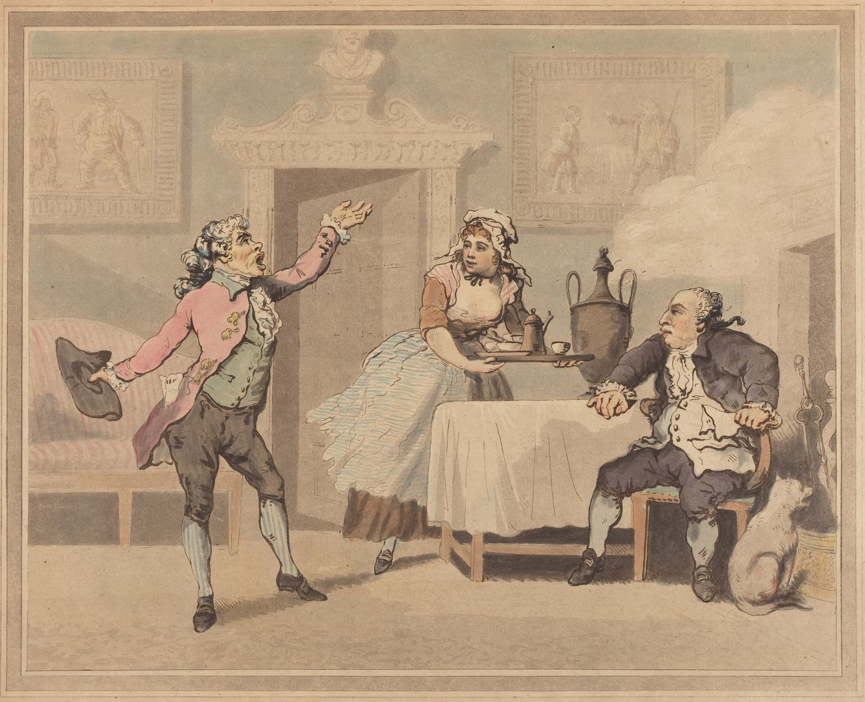 Chef och talare av Thomas Rowlandson