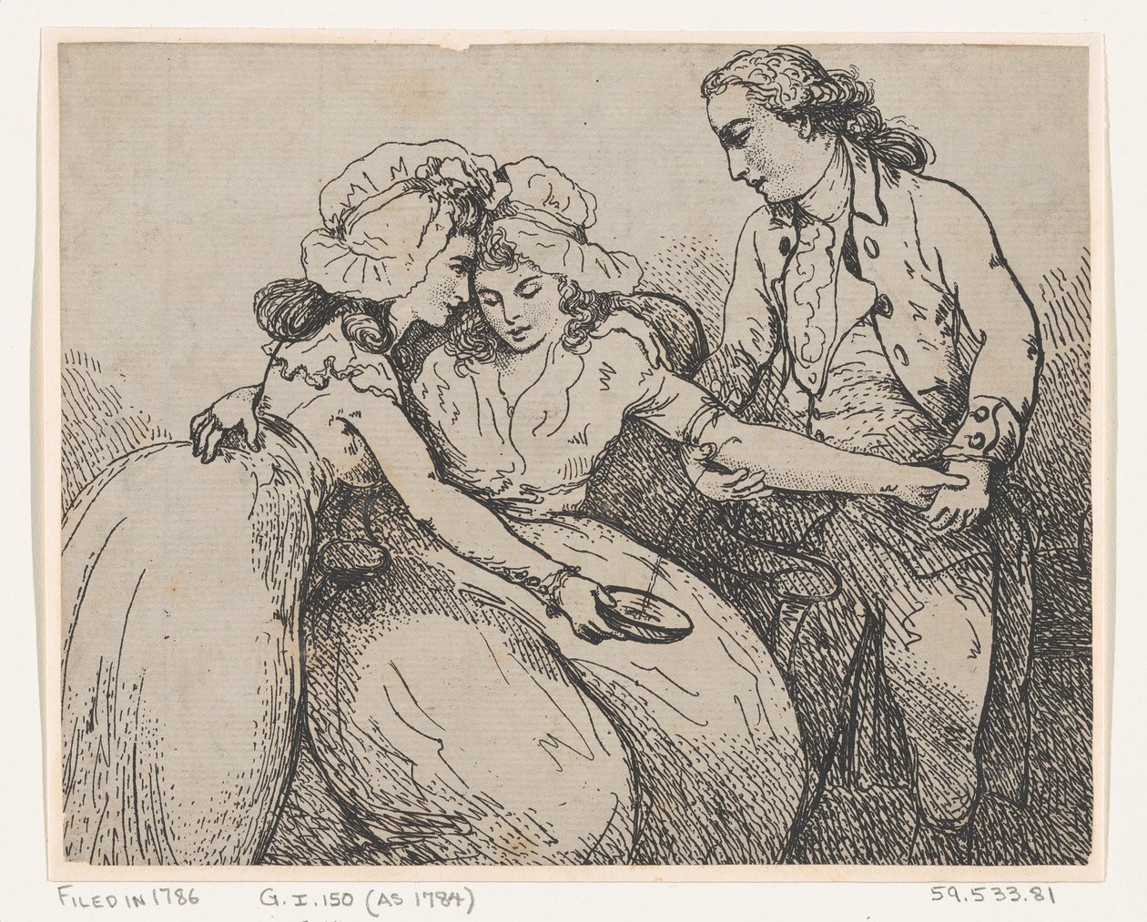 Att öppna en ven av Thomas Rowlandson