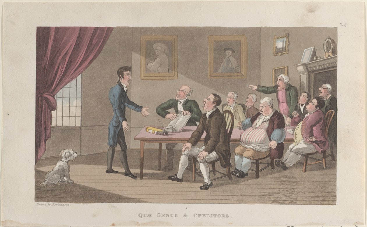 The History of Johnny Quae Genus, The Little Fou..., 1 december, av Thomas Rowlandson