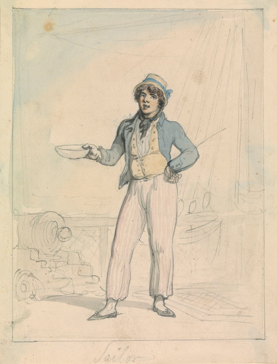 Sailor av Thomas Rowlandson