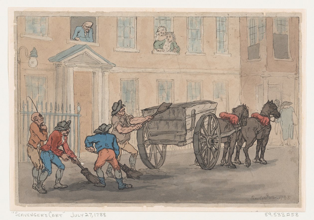 Sopkärra av Thomas Rowlandson