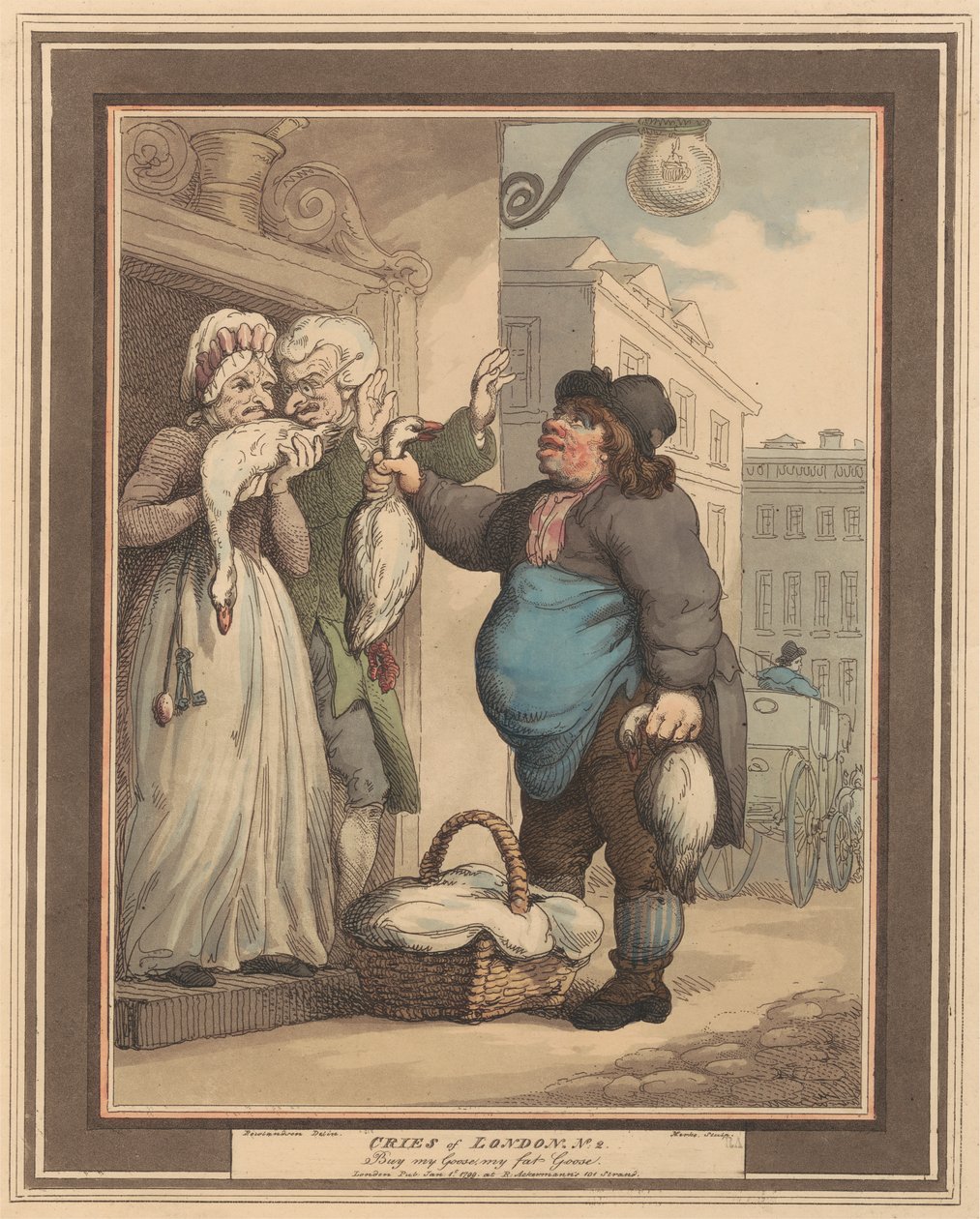 Set om åtta (2): Cries of London av Thomas Rowlandson