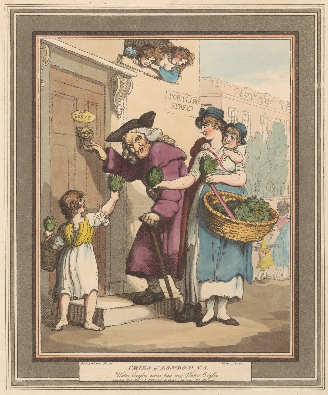 Set om åtta (5): Cries of London av Thomas Rowlandson