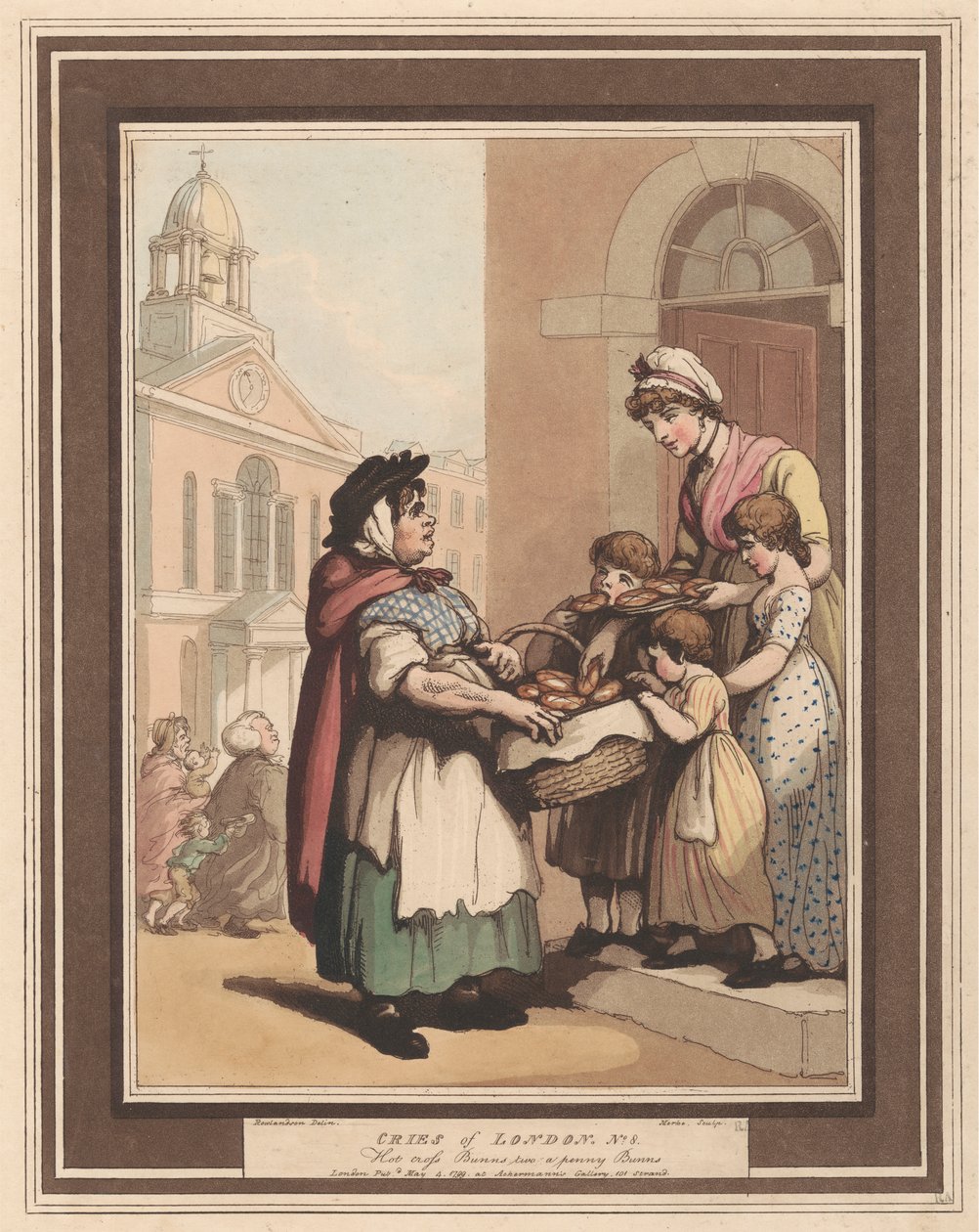 Set om åtta (6): Cries of London av Thomas Rowlandson