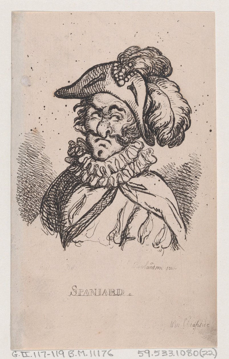 Spanjor, april 1808., april 1808. av Thomas Rowlandson