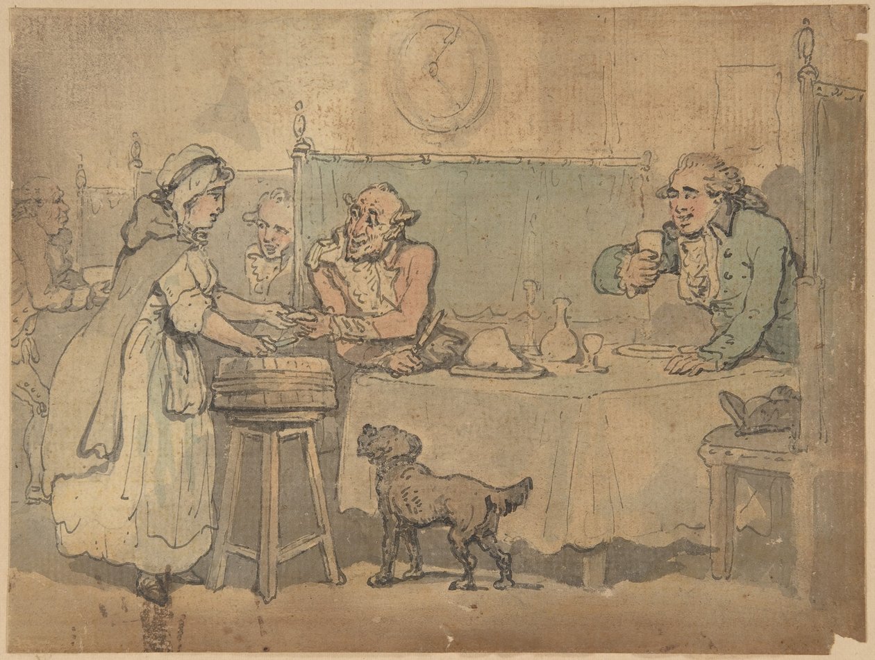 Krogscen av Thomas Rowlandson