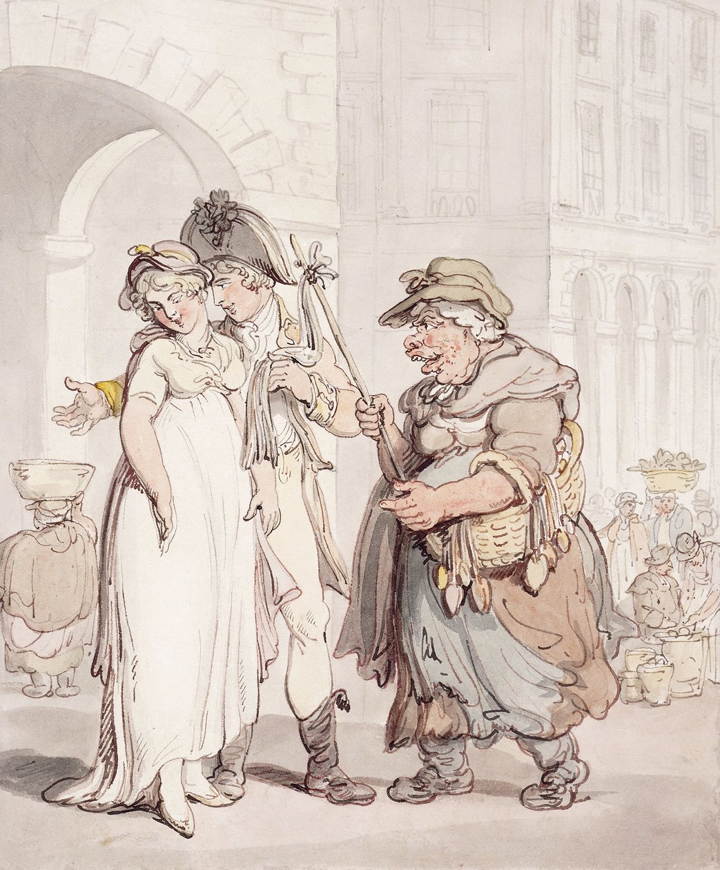 Frestelse, av Thomas Rowlandson