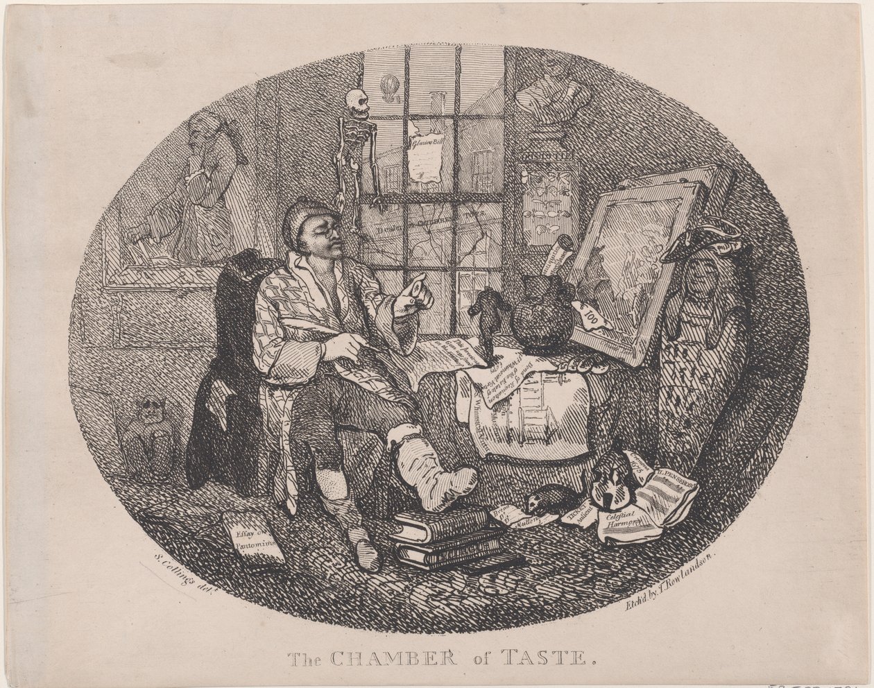Smakens kammare, ca. 1785., ca. 1785. av Thomas Rowlandson