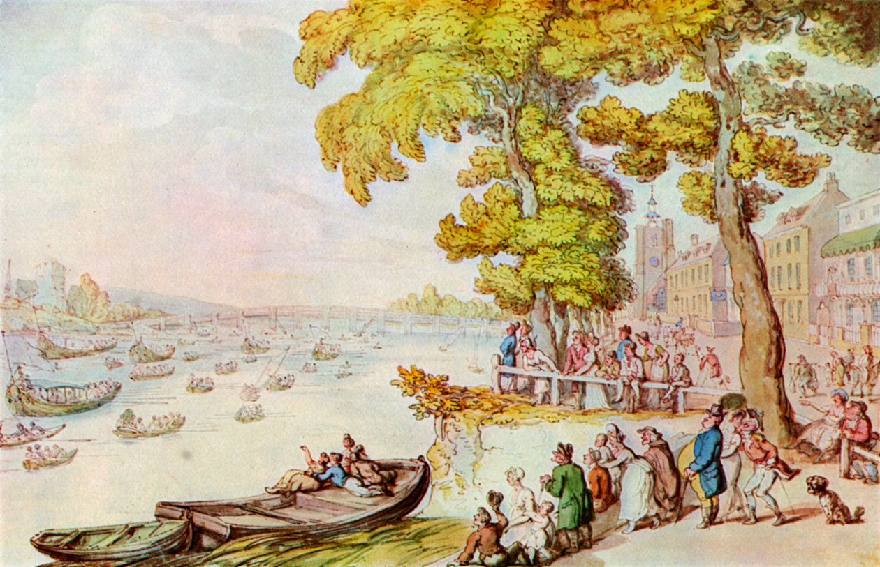 The Chelsea Mall, 1929 av Thomas Rowlandson