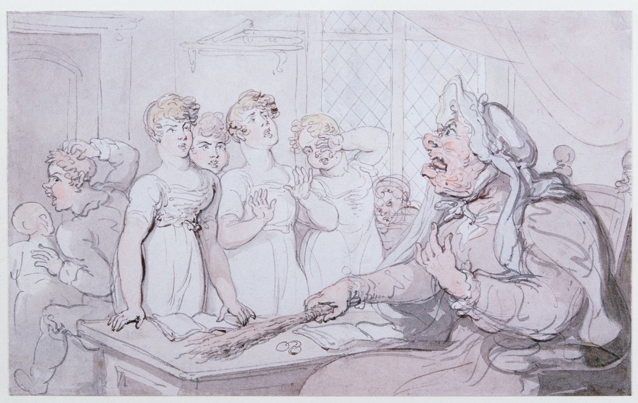 Den grymma älskarinnan av Thomas Rowlandson