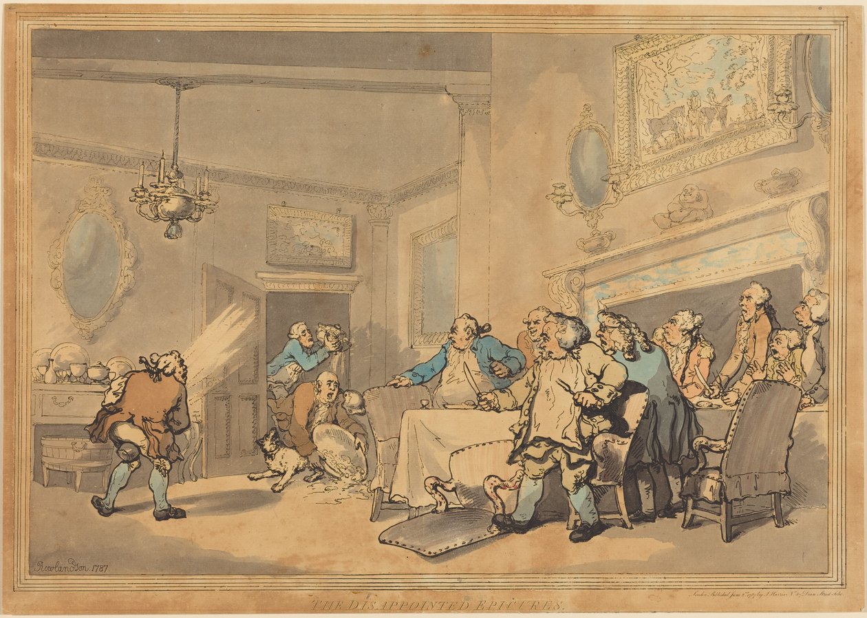 De besvikna finsmakarna av Thomas Rowlandson