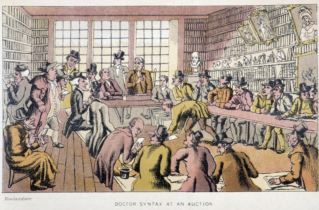 The Doctor at an Auction - i "" Doctor Syntax