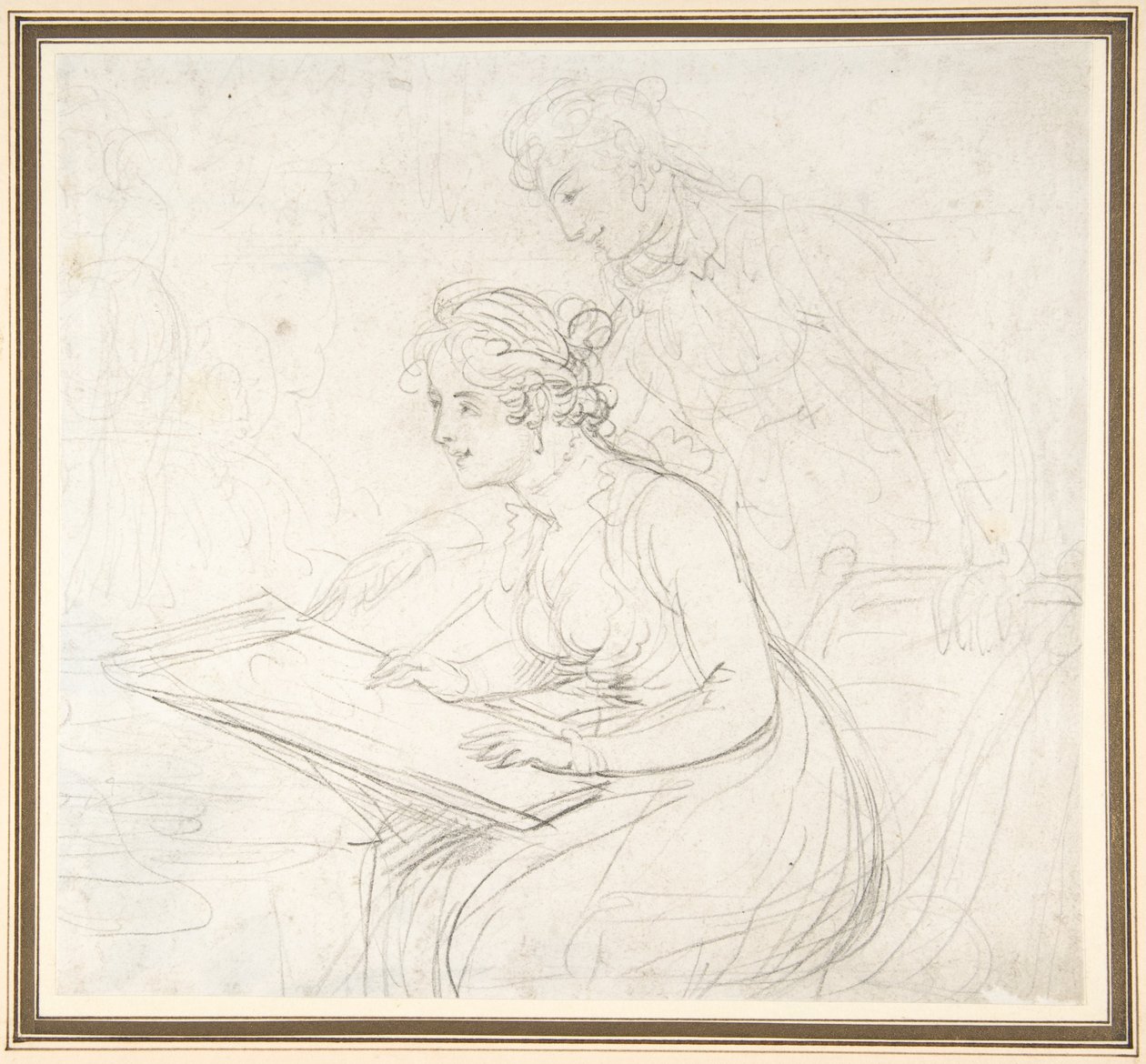 Teckningslektionen av Thomas Rowlandson
