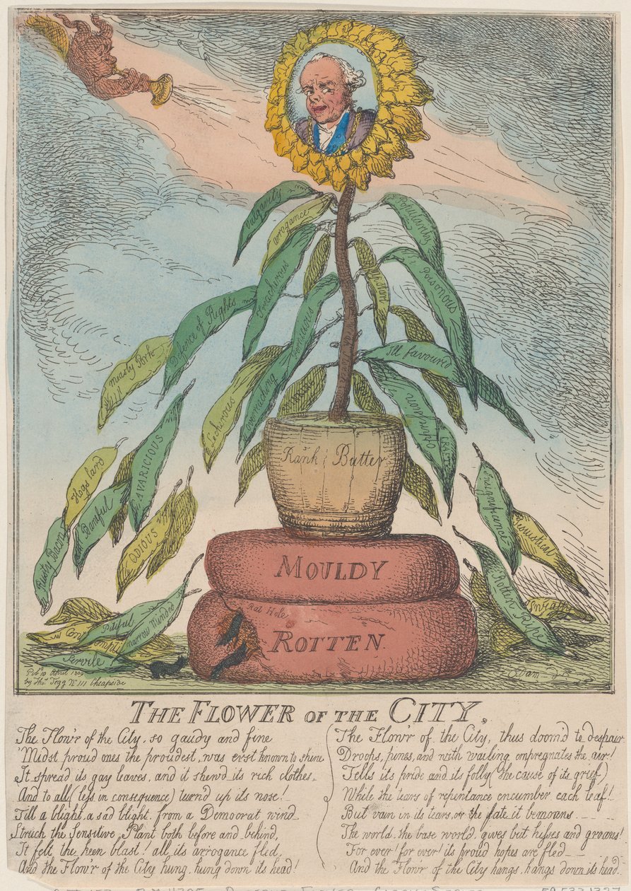 Stadens blomma, 10 april 1809., 10 april 1809. av Thomas Rowlandson