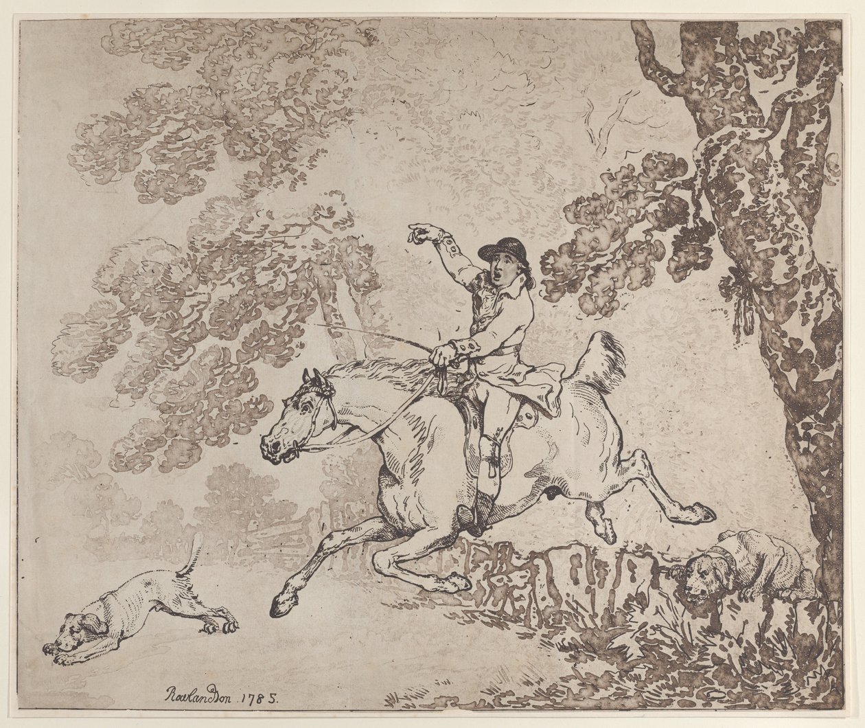 Jägaren av Thomas Rowlandson