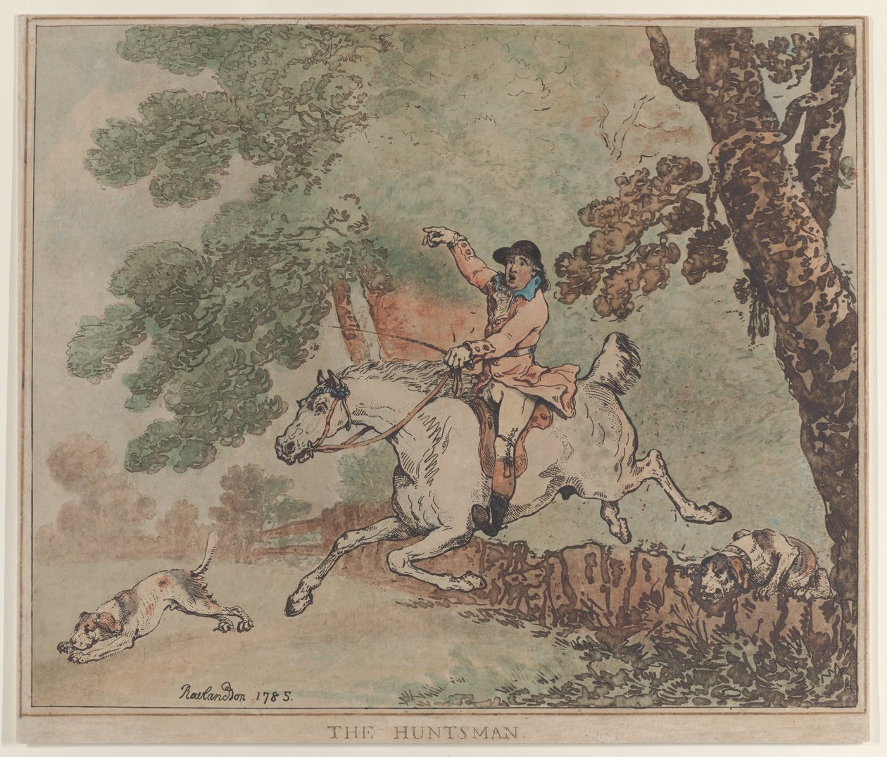 Jägaren av Thomas Rowlandson