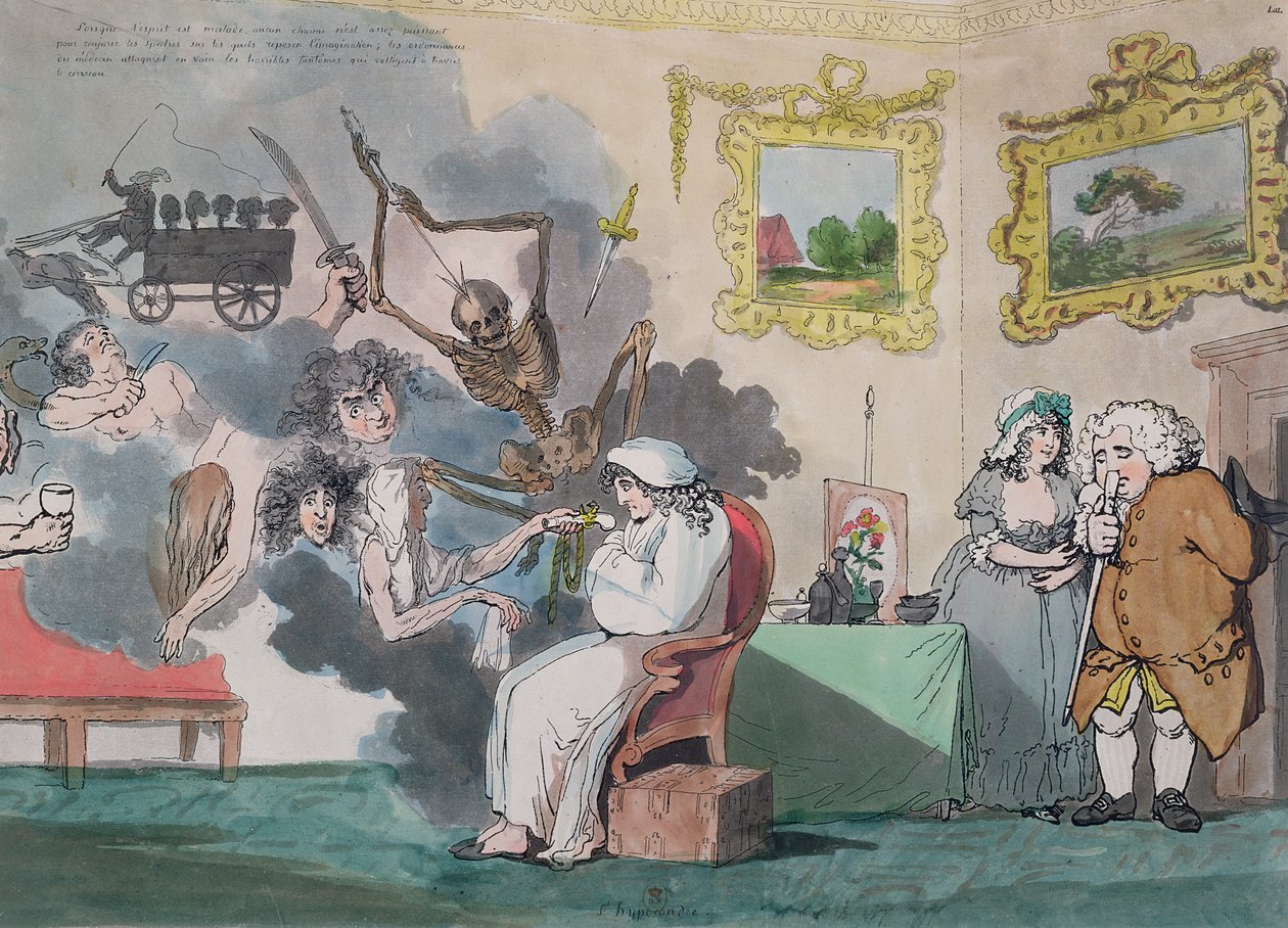 Hypokondrikern av Thomas Rowlandson