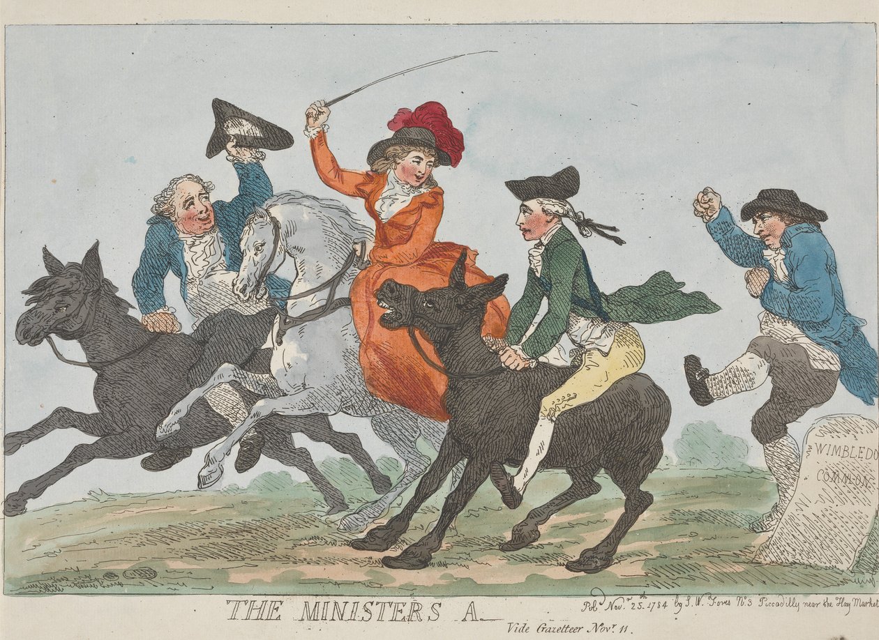 Ministerns rumpa – se ortnamnsregister – 11 november av Thomas Rowlandson